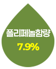 폴리페놀함량 7.9%